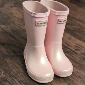 Hunter Blush Waterproof Boots